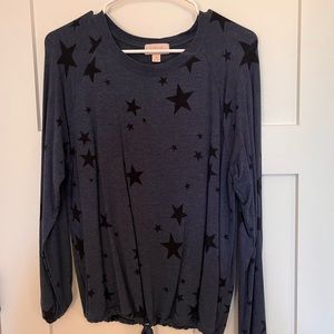 Gap blue star longsleeve